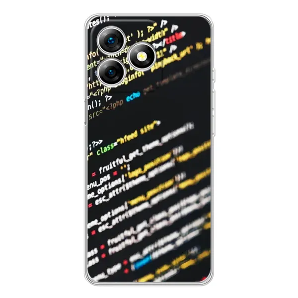 Чехол с рисунком «Код» для Ulefone Note 18 Pro