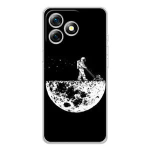 Силіконовый Чохол з принтом "Космонавти" на Ulefone Note 18 Pro (Космонавт)