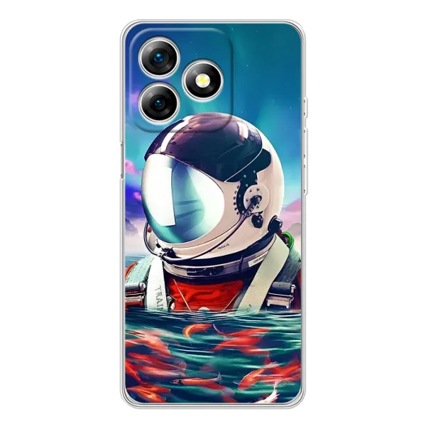 Чехол с рисунком «Космонавт в воде» для Ulefone Note 18 Pro Чехол с рисунком «Космонавт в воде» для Ulefone Note 18 Pro