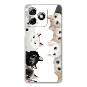 Силіконовий чохол з котиком для Ulefone Note 18 Pro (Коти)