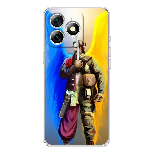 Чехол с рисунком «Козак с крыльями» для Ulefone Note 18 Pro Чехол с рисунком «Козак с крыльями» для Ulefone Note 18 Pro
