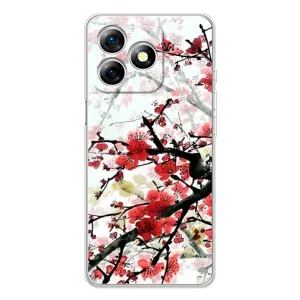 Чехол с принтом САКУРЫ на Ulefone Note 18 Pro (Красивая Сакура)
