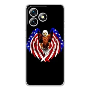 Чохол з малюнком «Крила США» для Ulefone Note 18 Pro