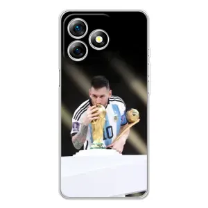 Чехлы Лео Месси Аргентина для Ulefone Note 18 Pro (Кубок Мира)