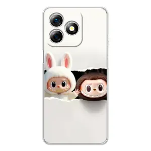 Чохол з принтом Лабубу для Ulefone Note 18 Pro (Фігурки Labubu)