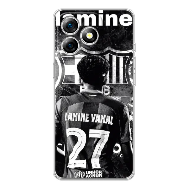 Чохол з малюнком «Ламін Ямаль» для Ulefone Note 18 Pro Чохол з малюнком «Ламін Ямаль» для Ulefone Note 18 Pro