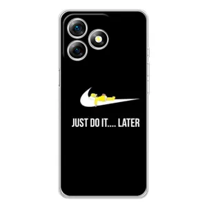 Силіконовый Чохол на Ulefone Note 18 Pro з картинкою НАЙК (Later)