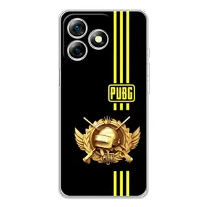 Чохол (TPU) з картинкою "Лого Пабг" на Ноте 18 Про (Логотип PUPG)