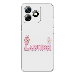Чохол з принтом Лабубу для Ulefone Note 18 Pro (Логотип Лабубу)