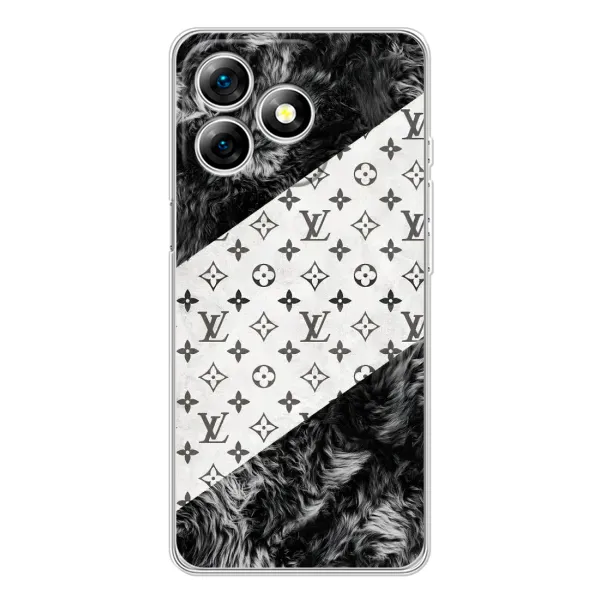 Чехол с рисунком «LV на белом» для Ulefone Note 18 Pro Чехол с рисунком «LV на белом» для Ulefone Note 18 Pro
