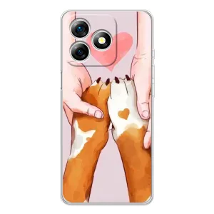 Чохол (ТПУ) Милі песики для Ulefone Note 18 Pro (Любов до собак)