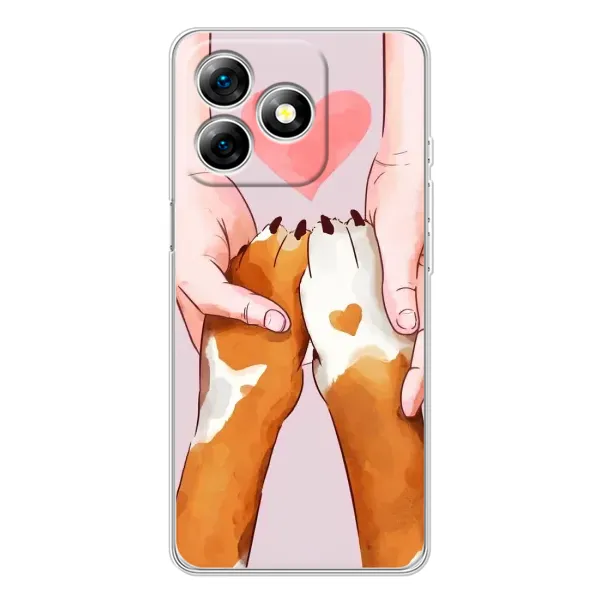 Чехол с рисунком «Любовь к собакам» для Ulefone Note 18 Pro Чехол с рисунком «Любовь к собакам» для Ulefone Note 18 Pro