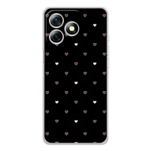 Чехлы с тематикой "Маленькие Сердечки" на Ulefone Note 18 Pro (Маленькие сердечки)