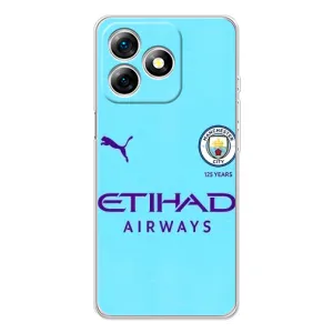 Силиконовые Чехлы принт Футбол на Ulefone Note 18 Pro (Man City)