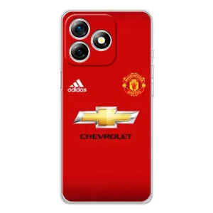 Силиконовые Чехлы принт Футбол на Ulefone Note 18 Pro (Man United)