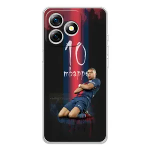 Чехол (TPU) с Футболистом на Ulefone Note 18 Pro (MBAPPE 10)