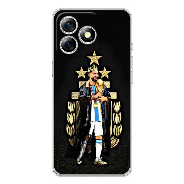 Чехол с рисунком «Месси король» для Ulefone Note 18 Pro Чехол с рисунком «Месси король» для Ulefone Note 18 Pro
