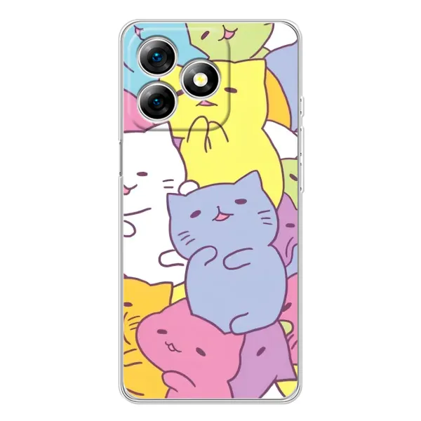 Чехол с рисунком «Милые котики» для Ulefone Note 18 Pro Чехол с рисунком «Милые котики» для Ulefone Note 18 Pro