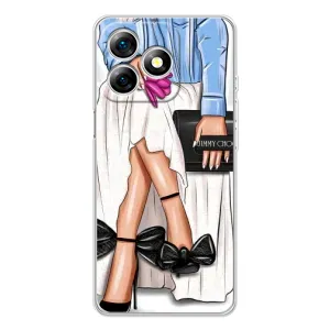 Силіконовый Чохол на Ulefone Note 18 Pro з картинкой Модных девушек (Мода)