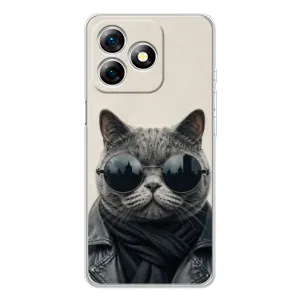 Чохол на тематику: Коти для Ulefone Note 18 Pro (Модний кіт)