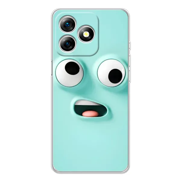 Чехол с рисунком «Забавное мятное лицо» для Ulefone Note 18 Pro Чехол с рисунком «Забавное мятное лицо» для Ulefone Note 18 Pro