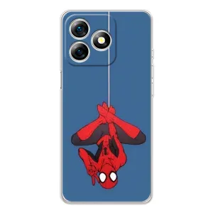 Чохол Супергерой Людина Павук на Ulefone Note 18 Pro (На павутині)