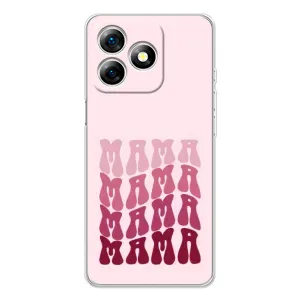 Чехлы на день мамы для Ноте 18 Про (Надпись мама)