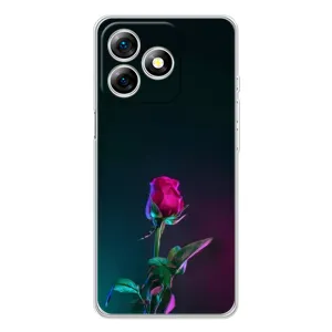 Чехлы с принтом Розочки для Ulefone Note 18 Pro (Ночная роза)