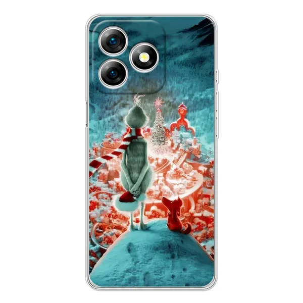 Чехол с рисунком «Новогодний Гринч» для Ulefone Note 18 Pro Чехол с рисунком «Новогодний Гринч» для Ulefone Note 18 Pro