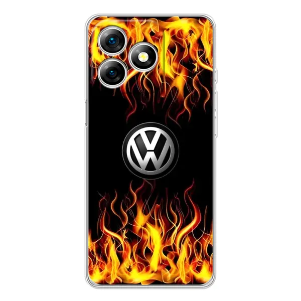 Чехол с рисунком «Огненный Лого» для Ulefone Note 18 Pro Чехол с рисунком «Огненный Лого» для Ulefone Note 18 Pro