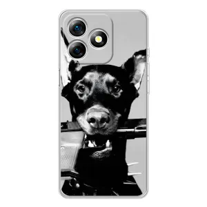 Чохол ДОБЕРМАН для Ulefone Note 18 Pro (Небезпечний доберман)