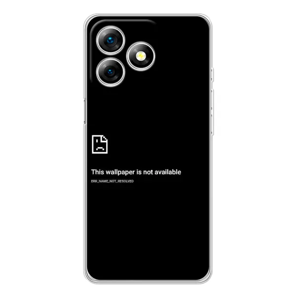 Чехол с рисунком «Ошибка» для Ulefone Note 18 Pro