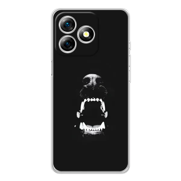 Чехол с рисунком «Пасть добермана» для Ulefone Note 18 Pro