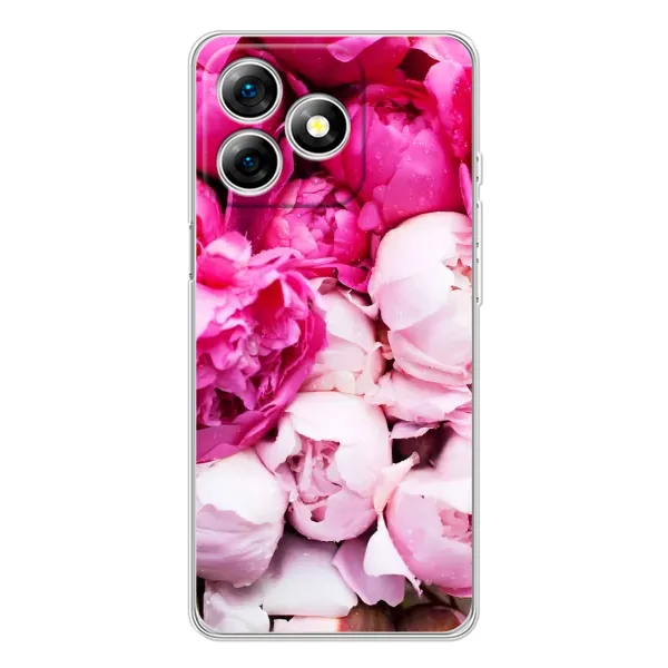 Чехол с рисунком «Пионы» для Ulefone Note 18 Pro Чехол с рисунком «Пионы» для Ulefone Note 18 Pro