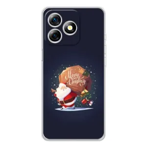 Чехол Санта Клаус для Ulefone Note 18 Pro (Подарки от Санты)