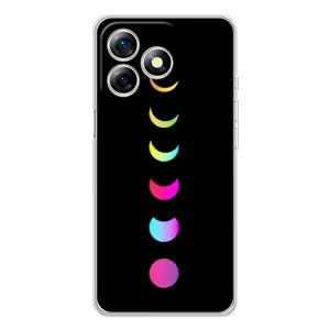 Чохол (ТПУ) з планетами на Ulefone Note 18 Pro (Повнолуння)