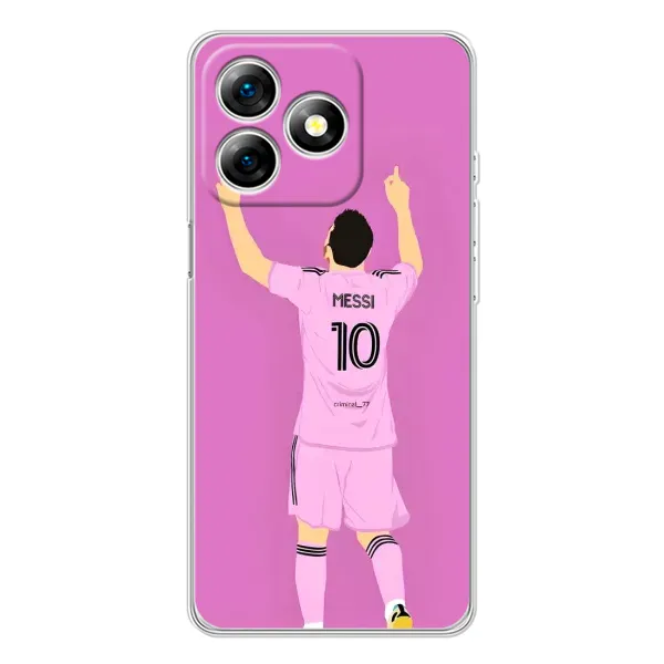 Чехол с рисунком «Празднование Месси» для Ulefone Note 18 Pro
