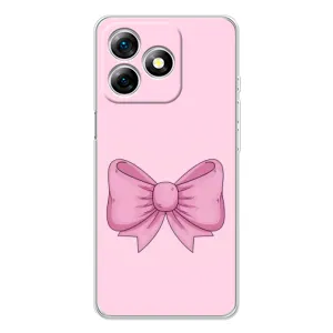 Чехол с рисунком «Розовый бантик» для Ulefone Note 18 Pro