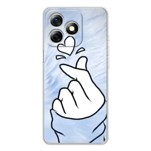 Чехлы (Знак сердечка) на Ulefone Note 18 Pro (Сердечка знак)