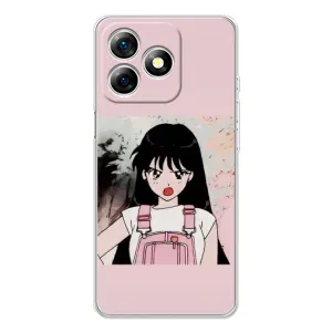 Чехол с персонажами АНИМЕ на Ulefone Note 18 Pro (Сейлор Марс)