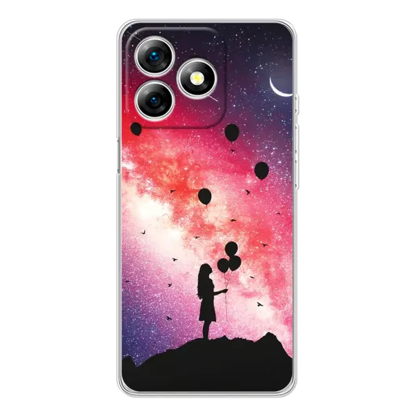 Чехол с рисунком «Шарики в небе» для Ulefone Note 18 Pro Чехол с рисунком «Шарики в небе» для Ulefone Note 18 Pro