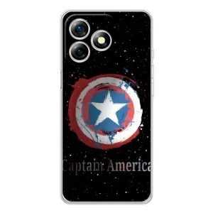Чохол с Щітом Капітана Америки на Ulefone Note 18 Pro (Щит Капітана)