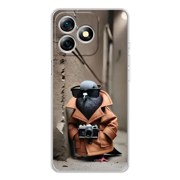 Чехол с рисунком «Шпиониро голубио» для Ulefone Note 18 Pro Чехол с рисунком «Шпиониро голубио» для Ulefone Note 18 Pro