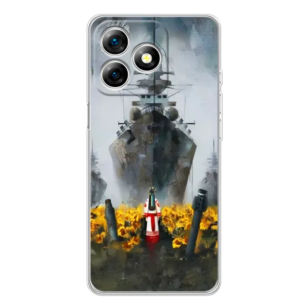 Чехол с рисунком «Смелость» для Ulefone Note 18 Pro Чехол с рисунком «Смелость» для Ulefone Note 18 Pro