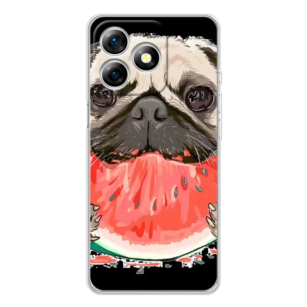 Чехол с рисунком «Смешной Мопс» для Ulefone Note 18 Pro Чехол с рисунком «Смешной Мопс» для Ulefone Note 18 Pro