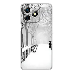 Чехлы на Новый Год Ulefone Note 18 Pro (Снегом замело)