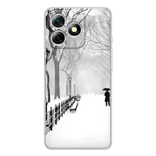 Чехол с рисунком «Снегом замело» для Ulefone Note 18 Pro Чехол с рисунком «Снегом замело» для Ulefone Note 18 Pro
