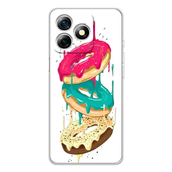 Чехол с рисунком «Сочные пончики» для Ulefone Note 18 Pro Чехол с рисунком «Сочные пончики» для Ulefone Note 18 Pro