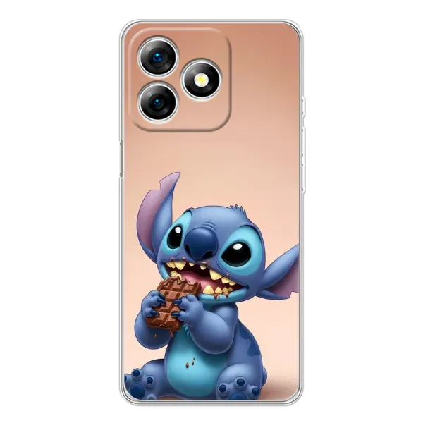 Чехол с рисунком «Стич с шоколадом» для Ulefone Note 18 Pro