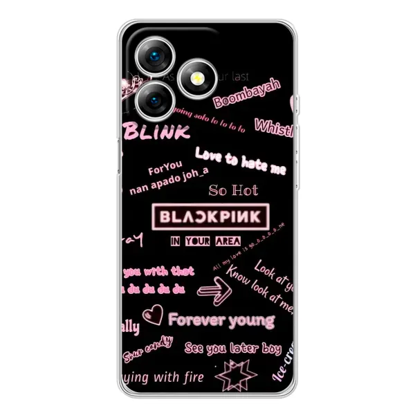 Чехол с рисунком «Стиль блэкпинг» для Ulefone Note 18 Pro Чехол с рисунком «Стиль блэкпинг» для Ulefone Note 18 Pro